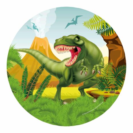 Partystrolche Partyset Dinosaurier mit Mitgebseln 108 tlg.