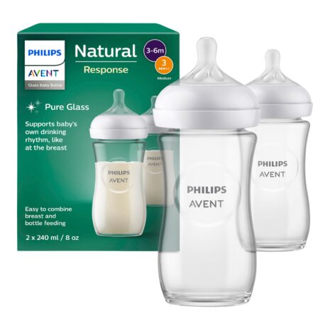 Philips Avent 2er-Pack Babyflasche Natural Response Philips Avent 2er-Pack Babyflasche Natural Response