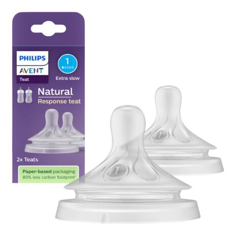 Philips Avent 2er-Pack Natural Response Sauger Philips Avent 2er-Pack Natural Response Sauger