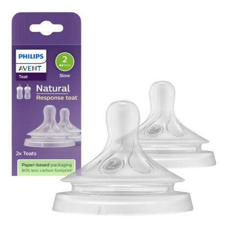 Philips Avent 2er-Pack Natural Response Sauger Philips Avent 2er-Pack Natural Response Sauger