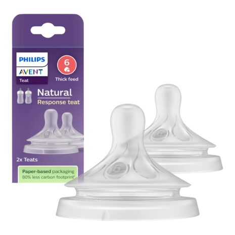 Philips Avent 2er-Pack Natural Response Sauger Philips Avent 2er-Pack Natural Response Sauger