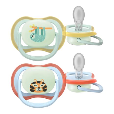Philips Avent 2er-Pack Schnuller ultra air Nighttime