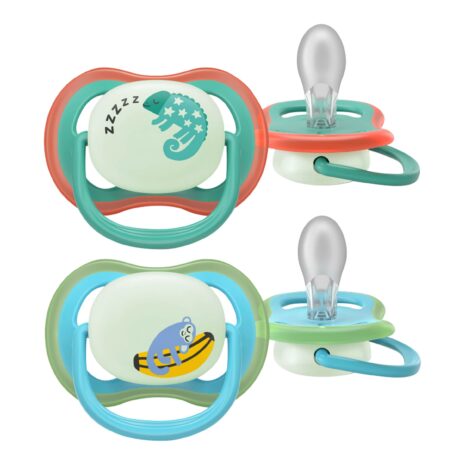 Philips Avent 2er-Pack Schnuller ultra air Nighttime