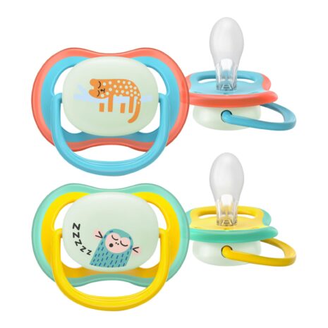 Philips Avent 2er-Pack Schnuller ultra air Nighttime