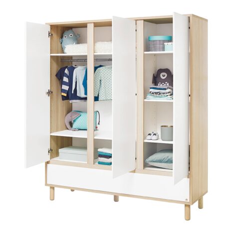Pinolino Kleiderschrank Flow groß 3-türig
