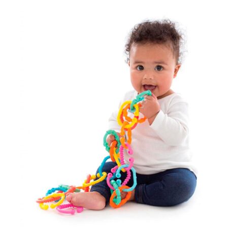 Playgro Kinderwagenkette Loopy Links 24-teilig
