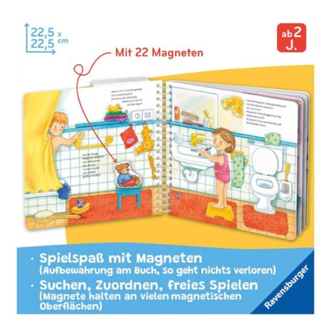 Ravensburger Mein großes Magnetbuch - Was gehört wohin?