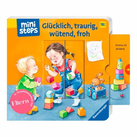 Ravensburger Ministeps Pappbilderbuch Glücklich