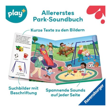 Ravensburger Play+ Mein allererstes Soundbuch Im Park