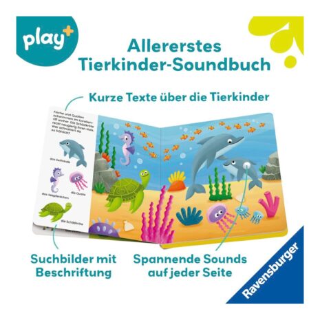Ravensburger Play+ Mein allererstes Soundbuch Tierkinder Ravensburger Play+ Mein allererstes Soundbuch Tierkinder