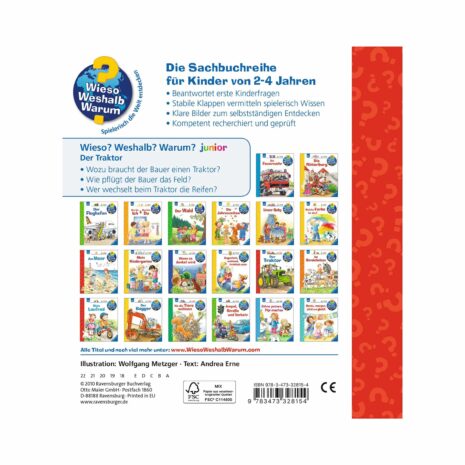 Ravensburger Wiesoweshalbwarum Sachbuch Der Traktor
