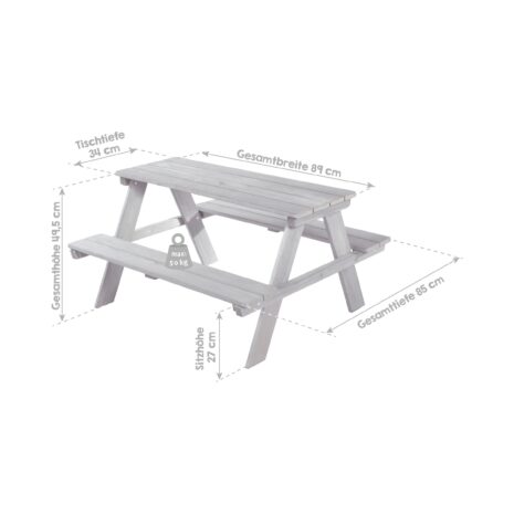 Roba Kindersitzgruppe Picknick for 4 Outdoor Deluxe Roba Kindersitzgruppe Picknick for 4 Outdoor Deluxe