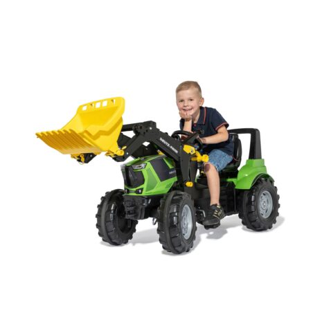 Rolly Toys® Trettraktor rollyFarmtrac Premium Deutz-Fahr 8280 mit Frontlader