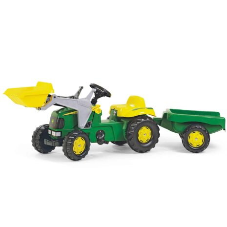 Rolly Toys® Trettraktor rollyKid John Deere mit Lader Rolly Toys® Trettraktor rollyKid John Deere mit Lader