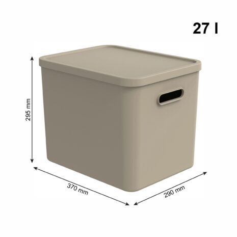 Rotho Babydesign Aufbewahrungsbox KAYO stapelbar 27 l