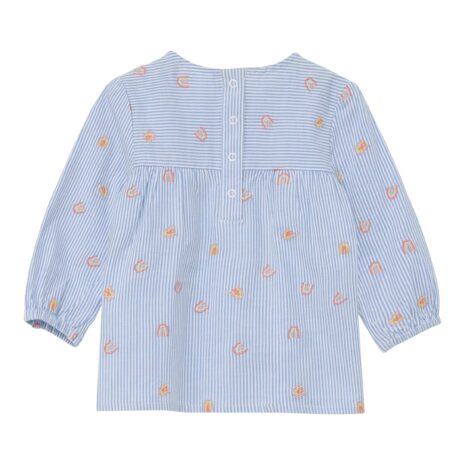 S.Oliver Bluse langarm Regenbögen Ringel