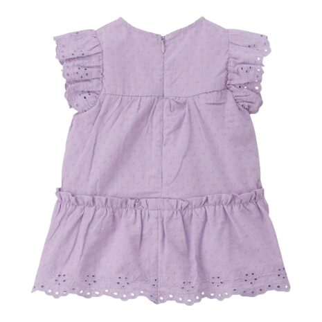 S.Oliver Kleid Flügelarm Lochstickerei S.Oliver Kleid Flügelarm Lochstickerei