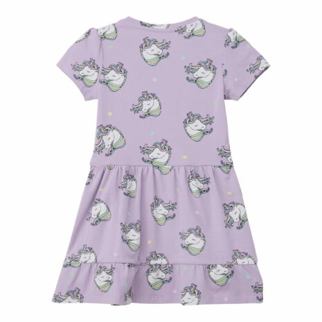 S.Oliver Kleid kurzarm Einhörner