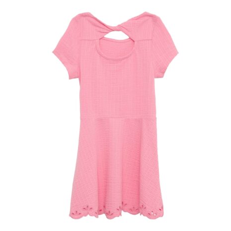 S.Oliver Kleid kurzarm Struktur