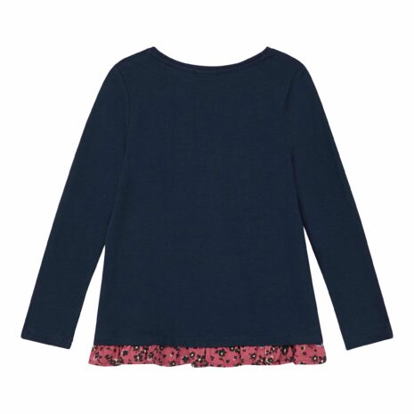 S.Oliver Shirt langarm Herz Volant