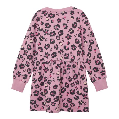 S.Oliver Sweatkleid langarm Leoprint