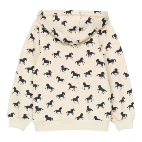 S.Oliver Sweatshirt mit Kapuze Pferde