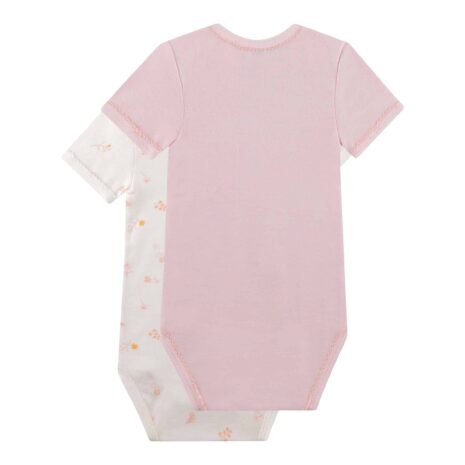 Sanetta 2er-Pack Bodys kurzarm Blumen Sanetta 2er-Pack Bodys kurzarm Blumen