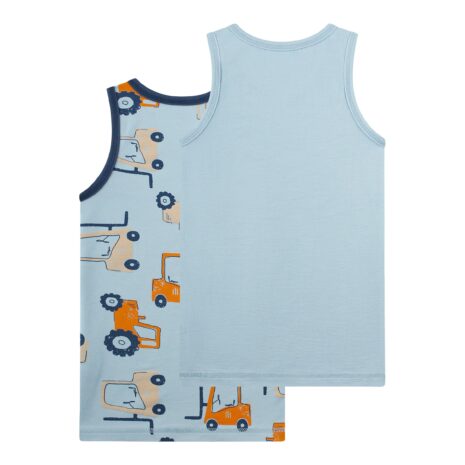 Sanetta 2er-Pack Unterhemden Fahrzeuge