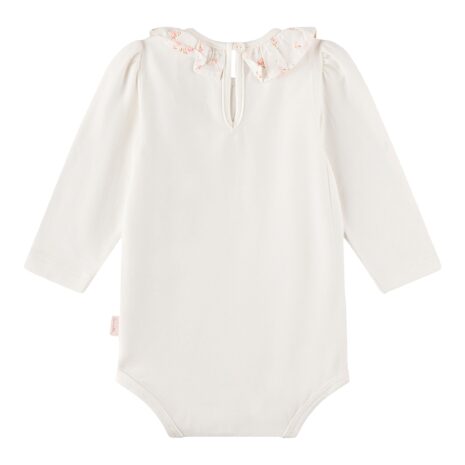 Sanetta Fiftyseven Body langarm Rüschenkragen