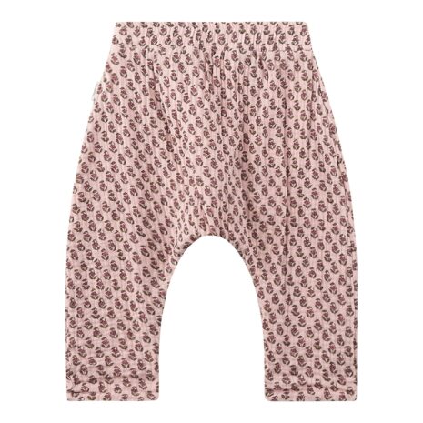 Sanetta Musselin-Hose Blumen gefüttert