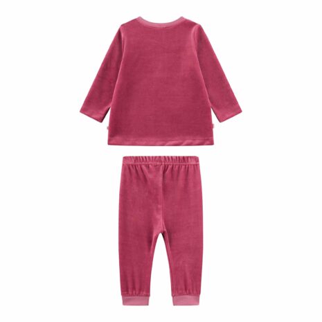 Sanetta Nicki-Schlafanzug lang Radieschen