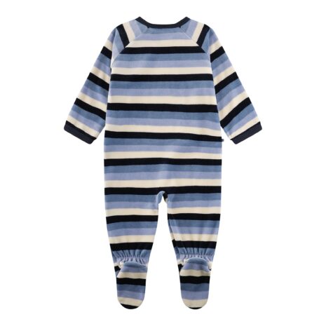 Sanetta Nicki-Schlafoverall mit Fuß Ringel Sanetta Nicki-Schlafoverall mit Fuß Ringel