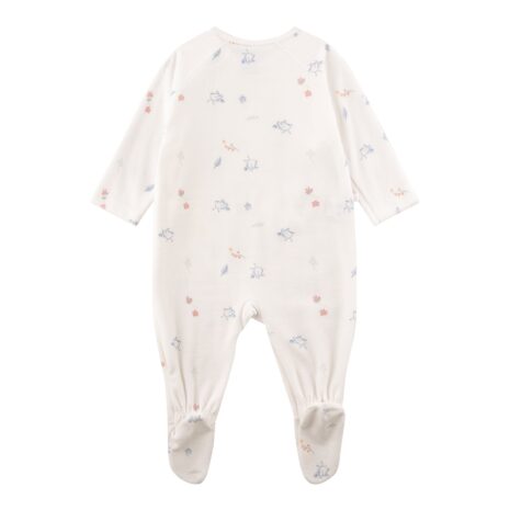 Sanetta Nicki-Schlafoverall mit Fuß Vögel Sanetta Nicki-Schlafoverall mit Fuß Vögel