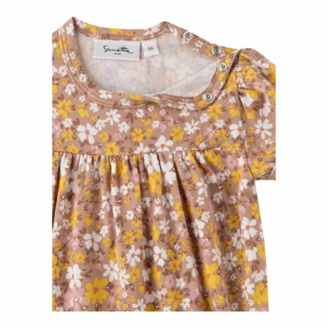 Sanetta Pure Pure Body kurzarm Blumen Sanetta Pure Pure Body kurzarm Blumen