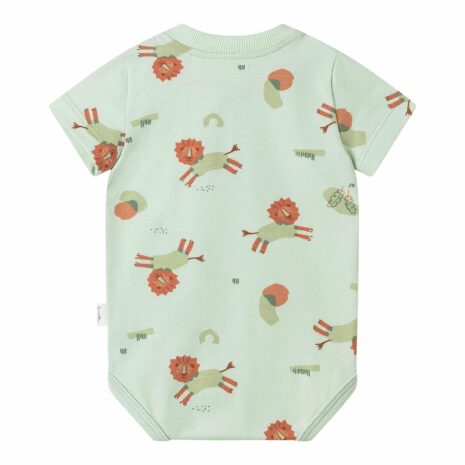 Sanetta Pure Pure Body kurzarm Löwen