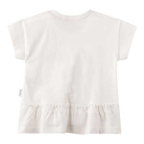 Sanetta Pure Pure T-Shirt Zitronen Volant