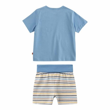 Sanetta Schlafanzug kurz Auto Ringel