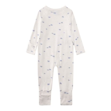 Sanetta Schlafoverall mit Klappfuß Mammut