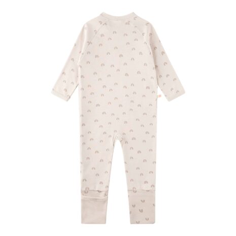 Sanetta Schlafoverall mit Klappfuß Regenbögen