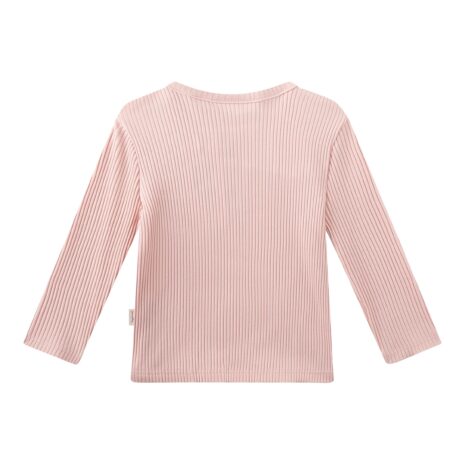 Sanetta Shirt langarm Rüschen Rippqualität