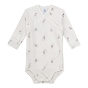 Sanetta Wickelbody langarm Hasen Luftballons