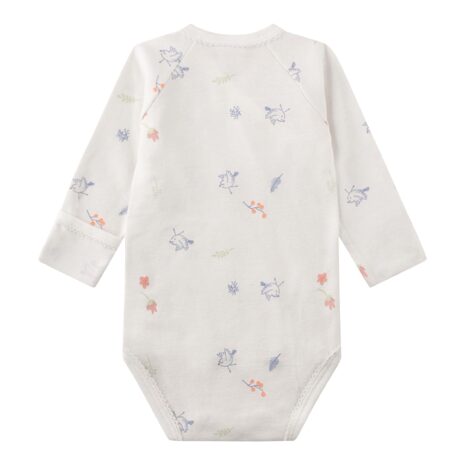 Sanetta Wickelbody langarm Vögel