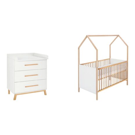 Schardt 2-tlg. Babyzimmer Venice mit Babybett Haus