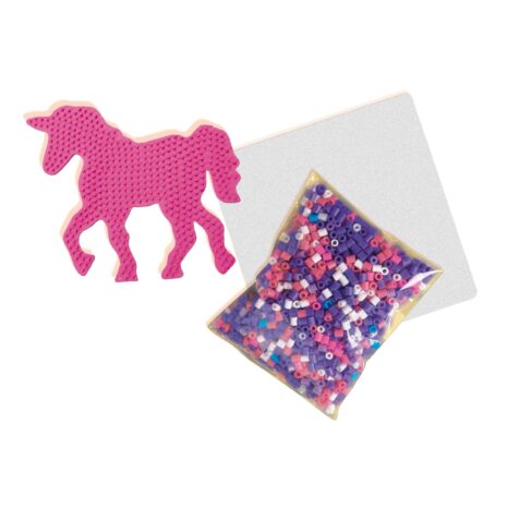 Ses Bügelperlen-Set Einhorn Glow in the Dark