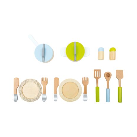 Small Foot Geschirr- und Topfset aus Holz Small Foot Geschirr- und Topfset aus Holz