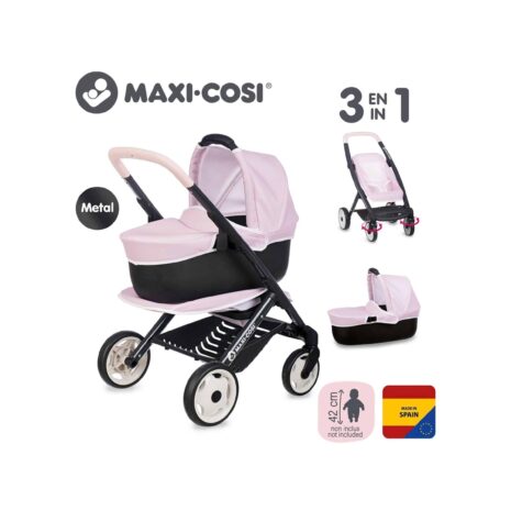 Smoby Puppenwagen 3in1 Maxi-Cosi Smoby Puppenwagen 3in1 Maxi-Cosi