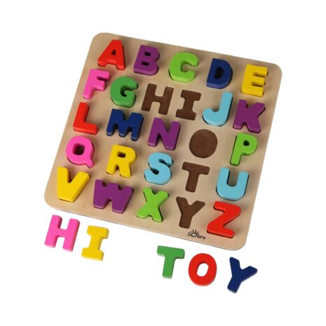 Solini 27-tlg. Holzpuzzle ABC Buchstaben Solini 27-tlg. Holzpuzzle ABC Buchstaben