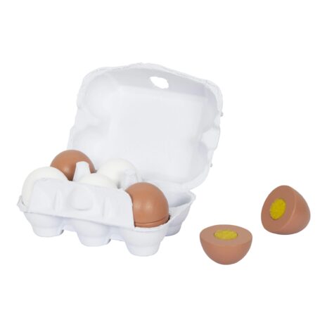 Solini Eier aus Holz 6er-Pack Solini Eier aus Holz 6er-Pack