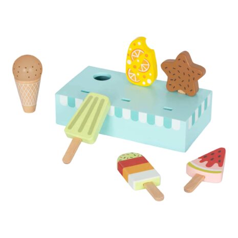 Solini Eis im Ständer aus Holz