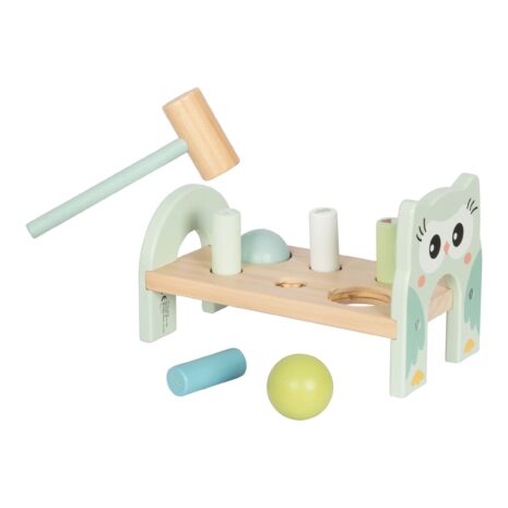 Solini Klopfbank Eule aus Holz Solini Klopfbank Eule aus Holz